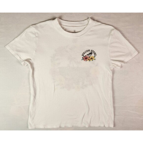 Volcom Stone Women's Shirt Size Small 4/6 Floral Surf Beach Skater - Picture 1 of 5